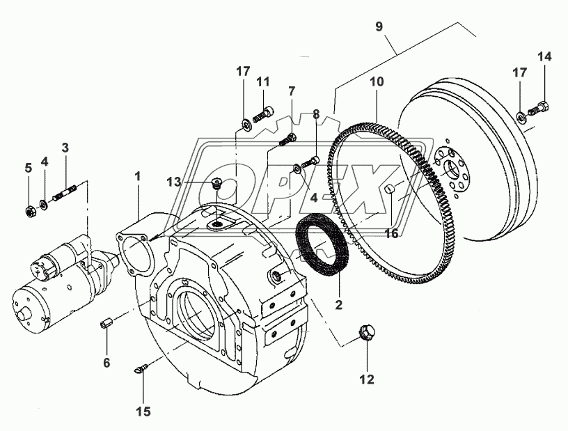 FLYWHEEL HOUSING