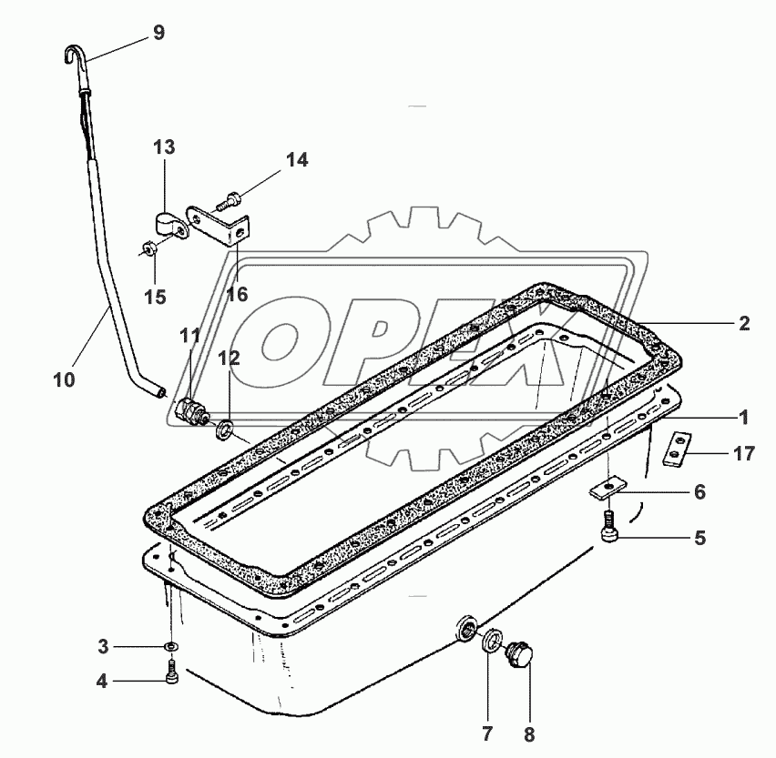 LUBRICATING OIL SUMP