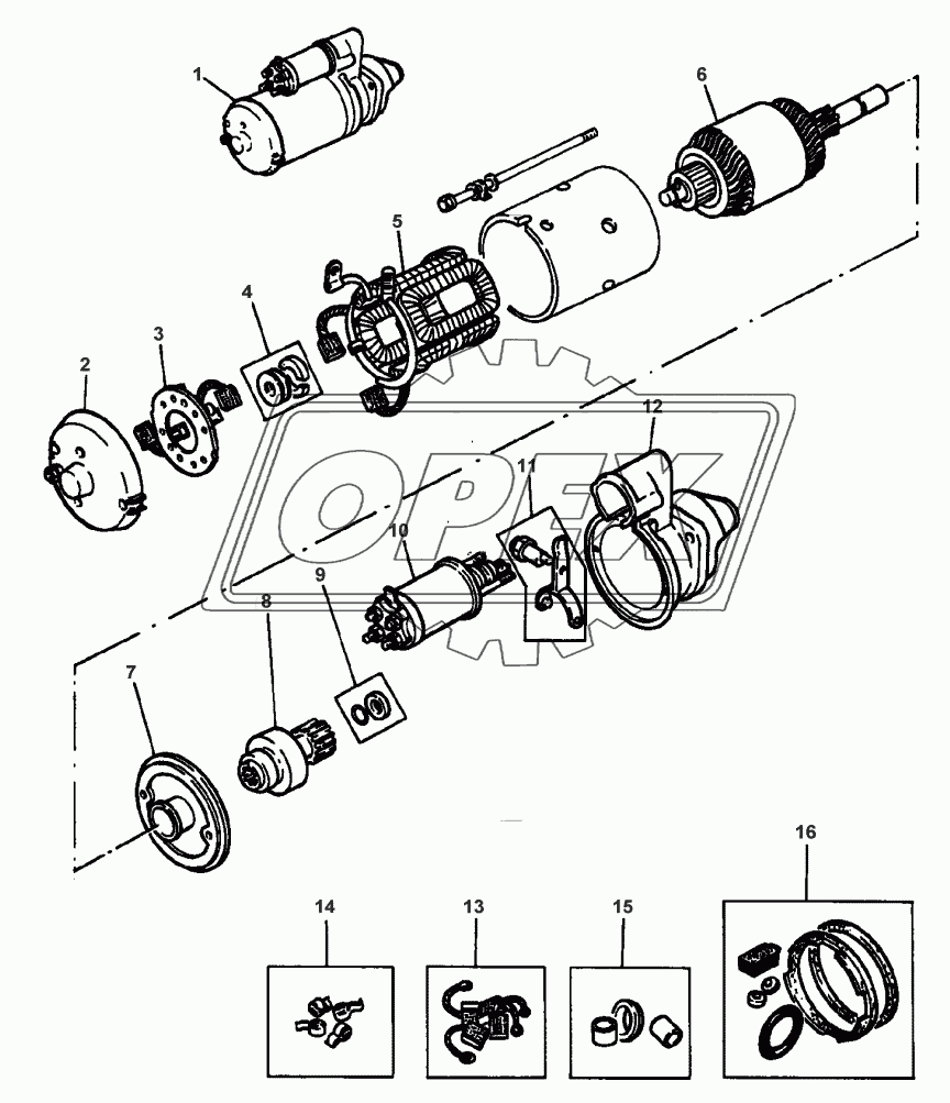 STARTER MOTOR