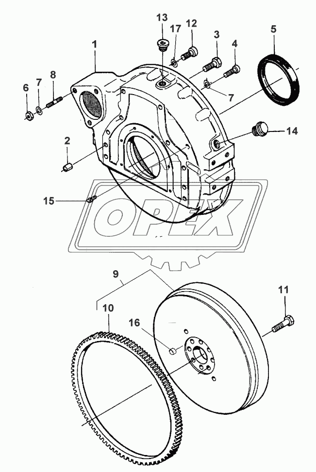 FLYWHEEL HOUSING