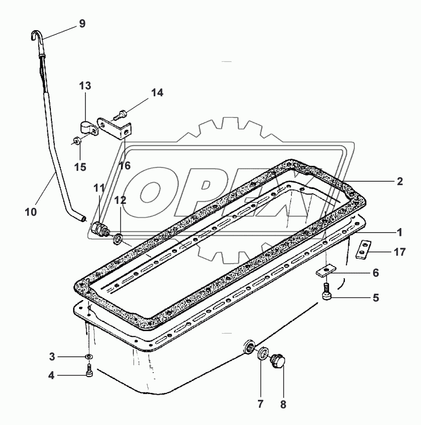 LUBRICATING OIL SUMP