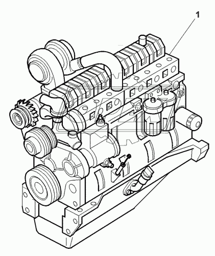 ENGINE MF 7276