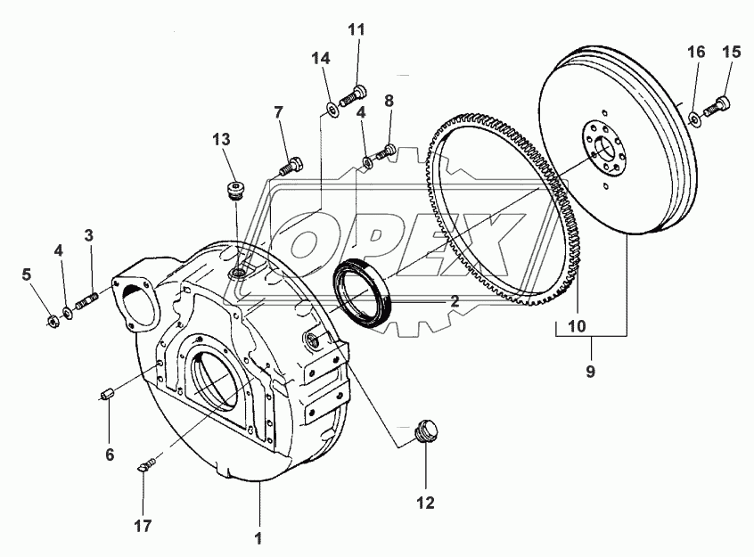 FLYWHEEL HOUSING