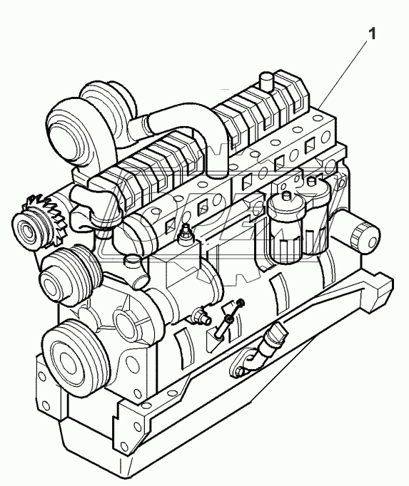 ENGINE - MF7272, MF7274
