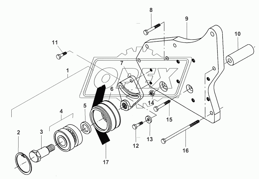 BELT TENSIONER MF7272