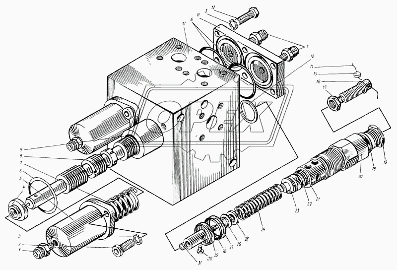 Гидроаппарат регулирующий