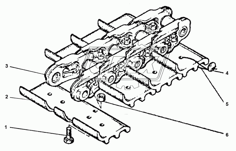 ЭО-5125.01.05.000 Гусеница