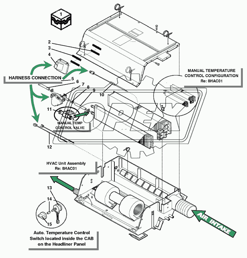 8HAC01a Система автоматического контроля воздуха