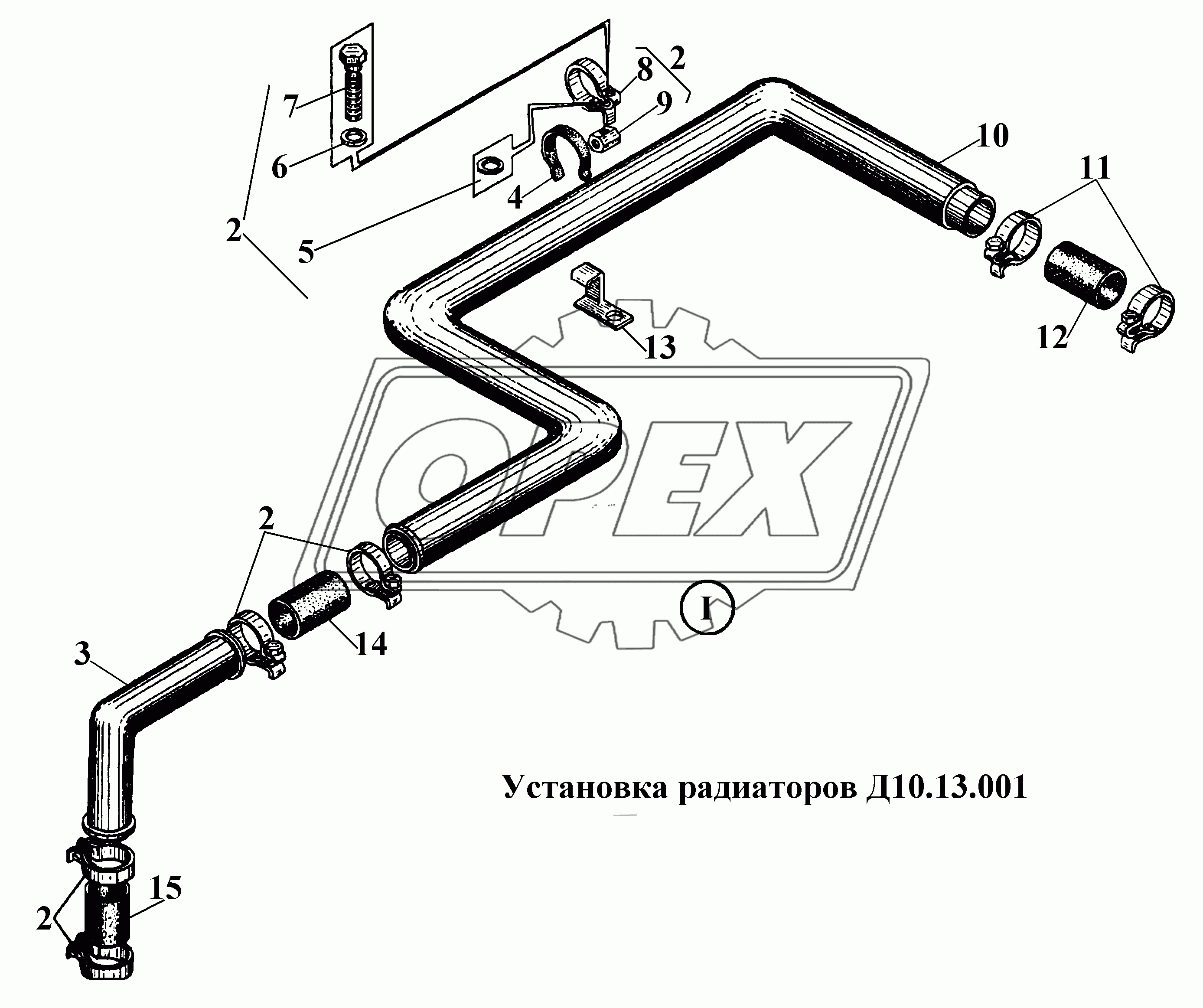 Установка радиаторов Д10.13.001 (2)