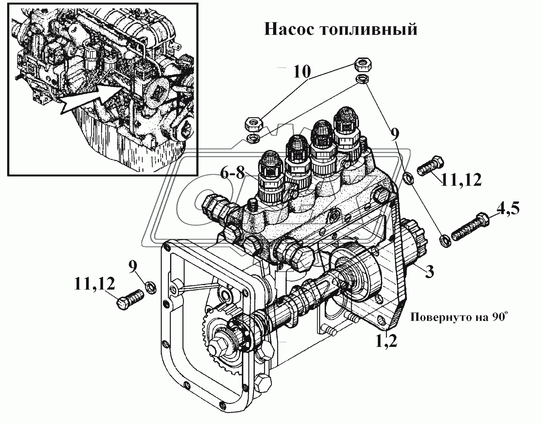 Насос топливный (2)