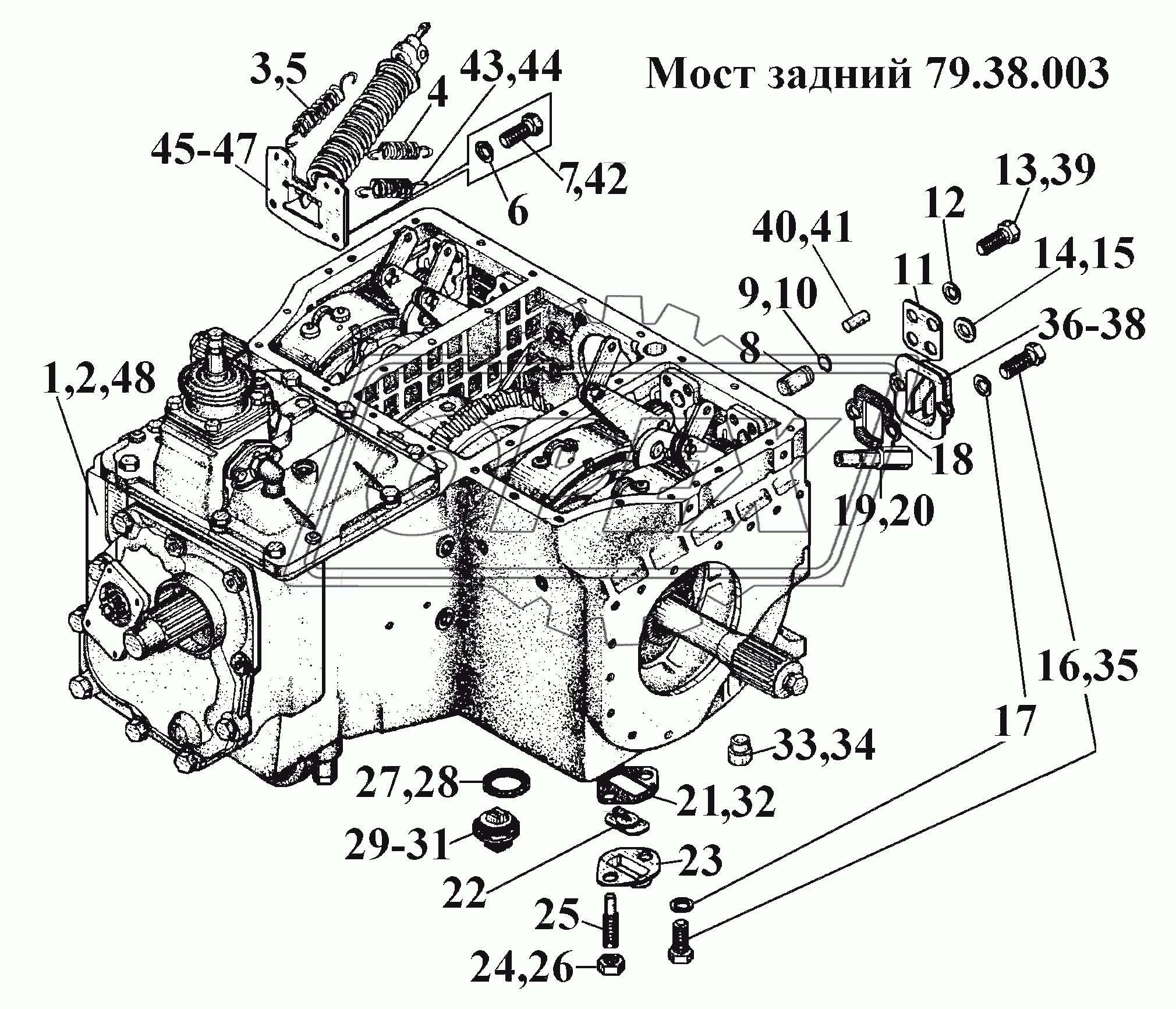 Мост задний 79.38.003 (1)