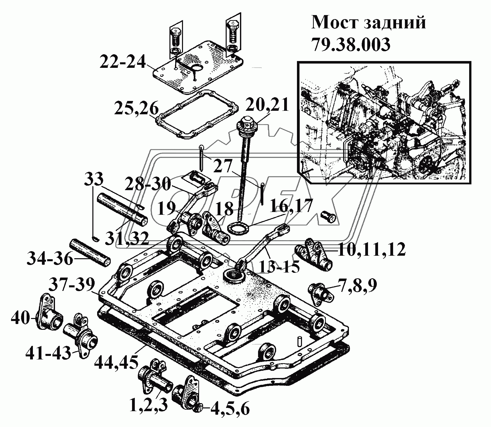 Мост задний 79.38.003 (4)