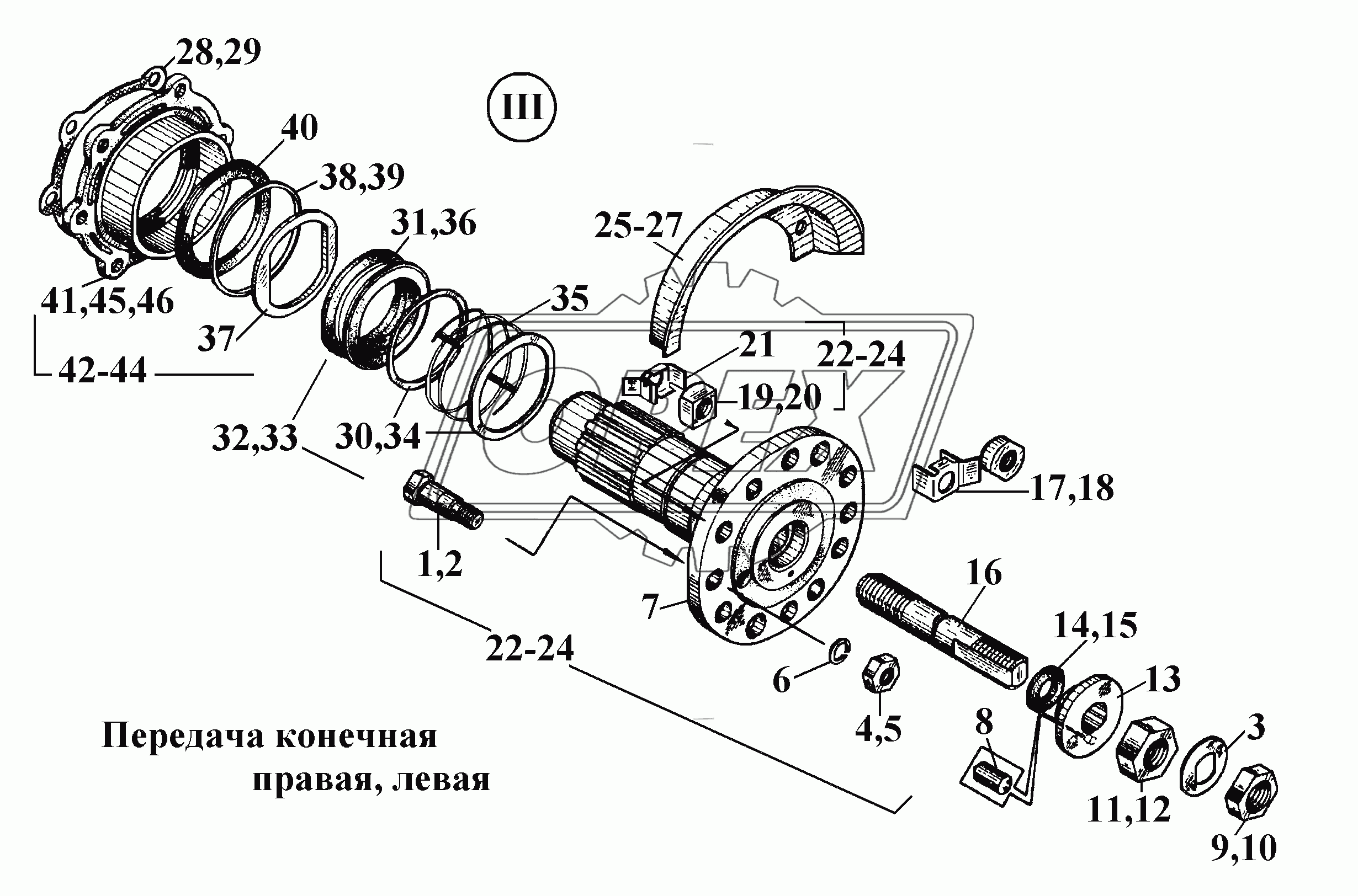 Передача конечная правая, левая (3)