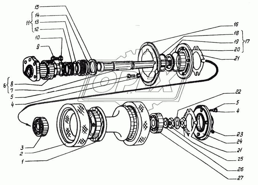 Ролик поддерживающий