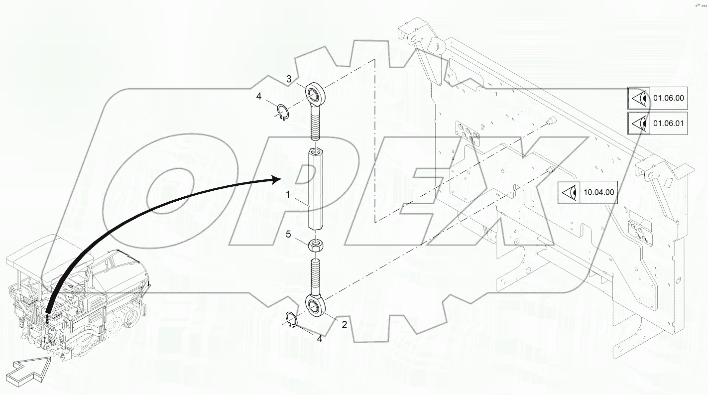  HEIGHT ADJUSTMENT, MECHANICAL