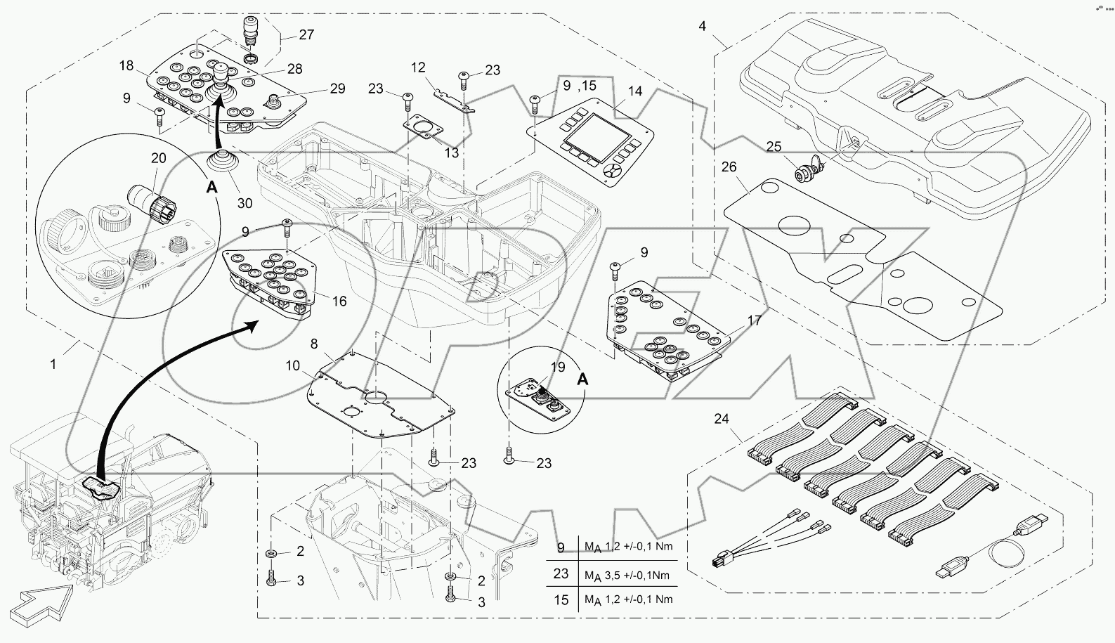  OPERATOR CONSOLE: ELECTRICS