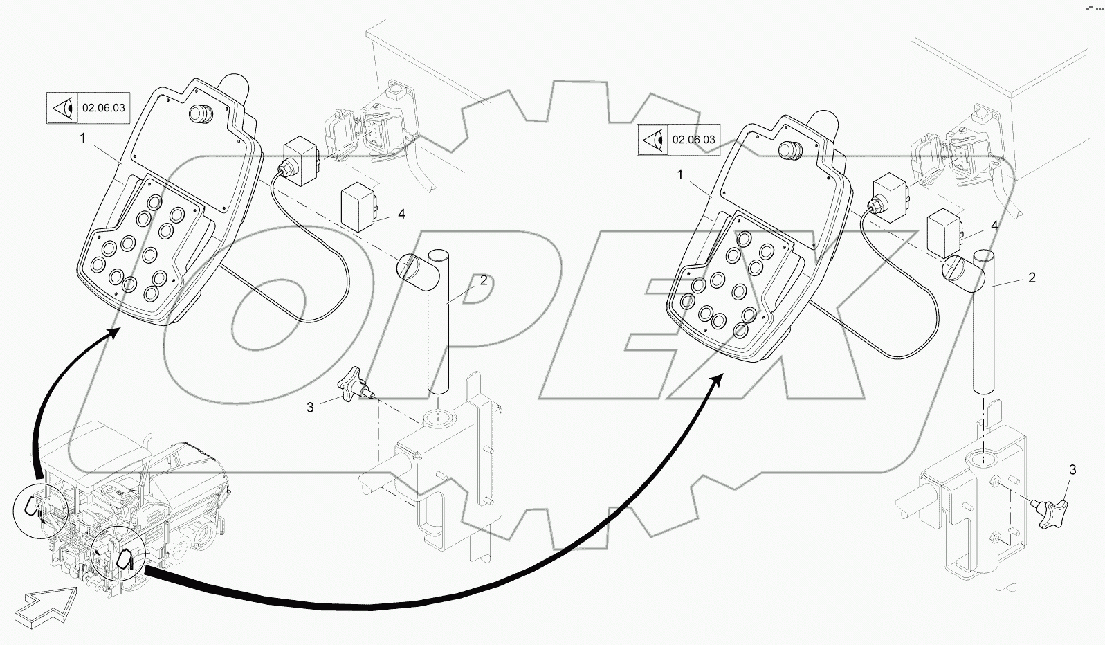  LATERAL OPERATOR'S CONSOLE