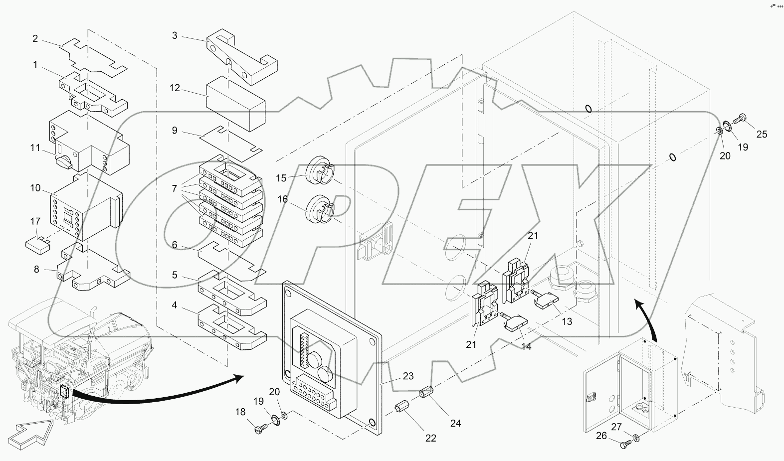  HEATING BOX:CONTROL UNIT