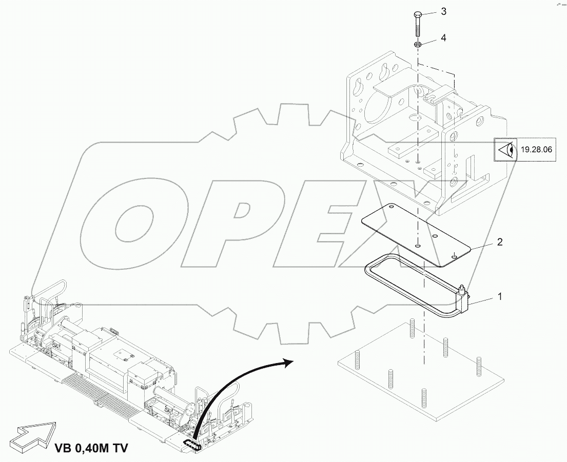  HEATING: SCREED PLATE, RIGHT