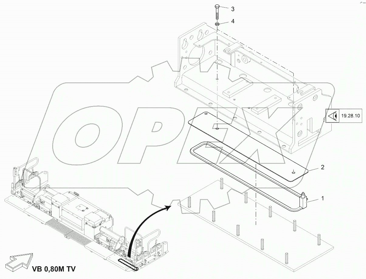  HEATING: SCREED PLATE, RIGHT