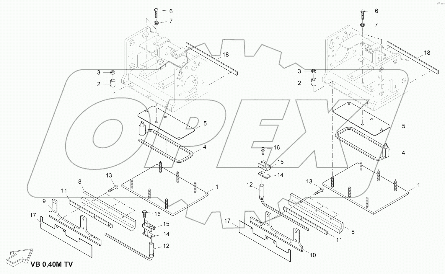  VSS_BOLT-ON EXTENSION 0,40M TV