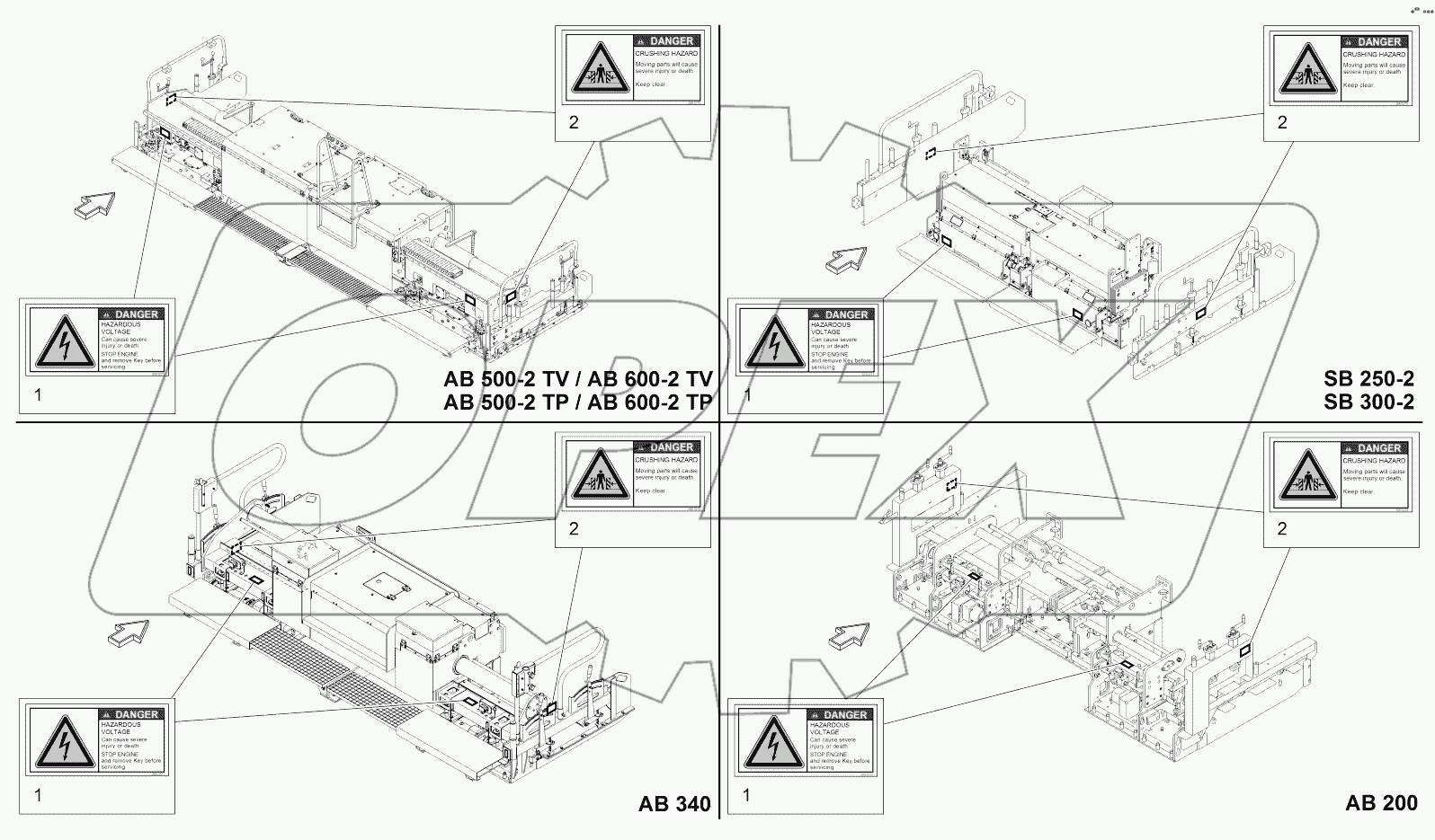  OPERATING INSTRUCTIONS/WARNING USA