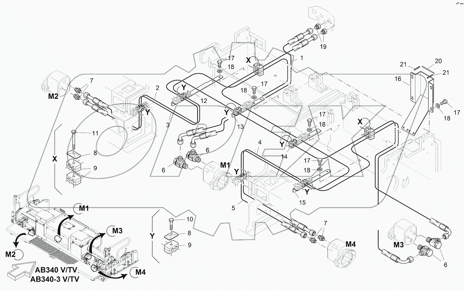 HYDRAULIC DRIVE: VIBRATORS