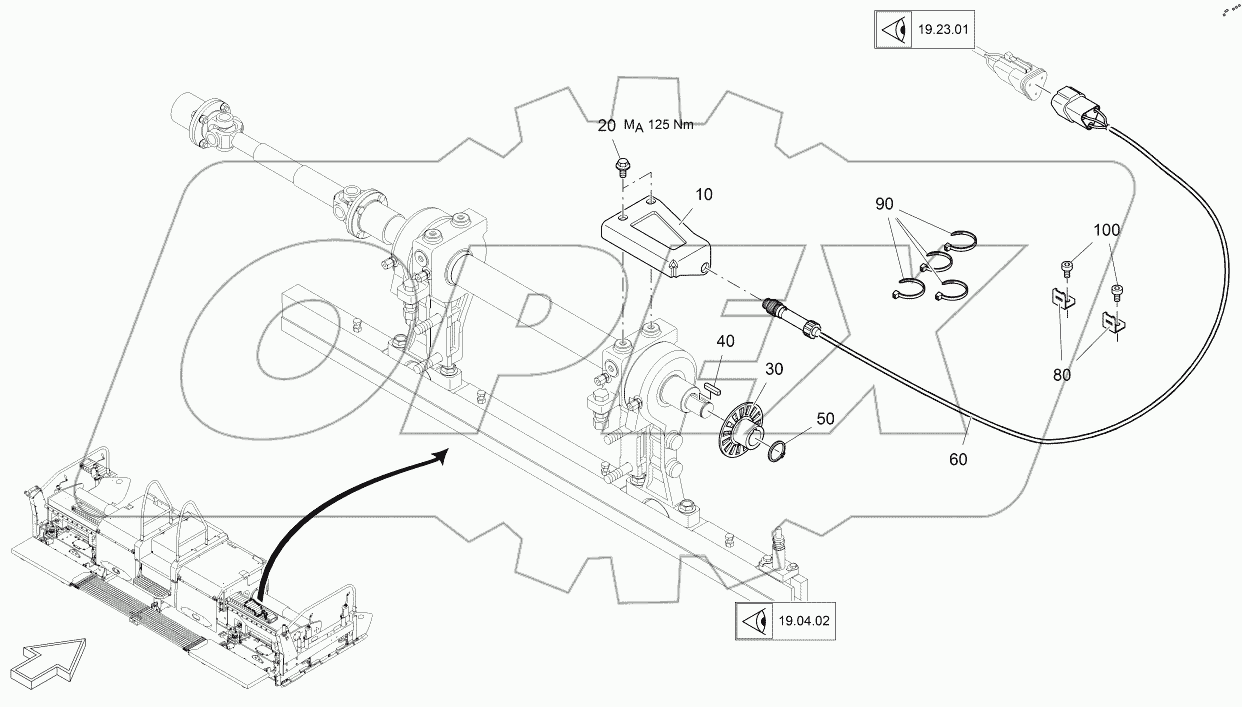  DISPLAY:PAVE DATA (TAMPER)