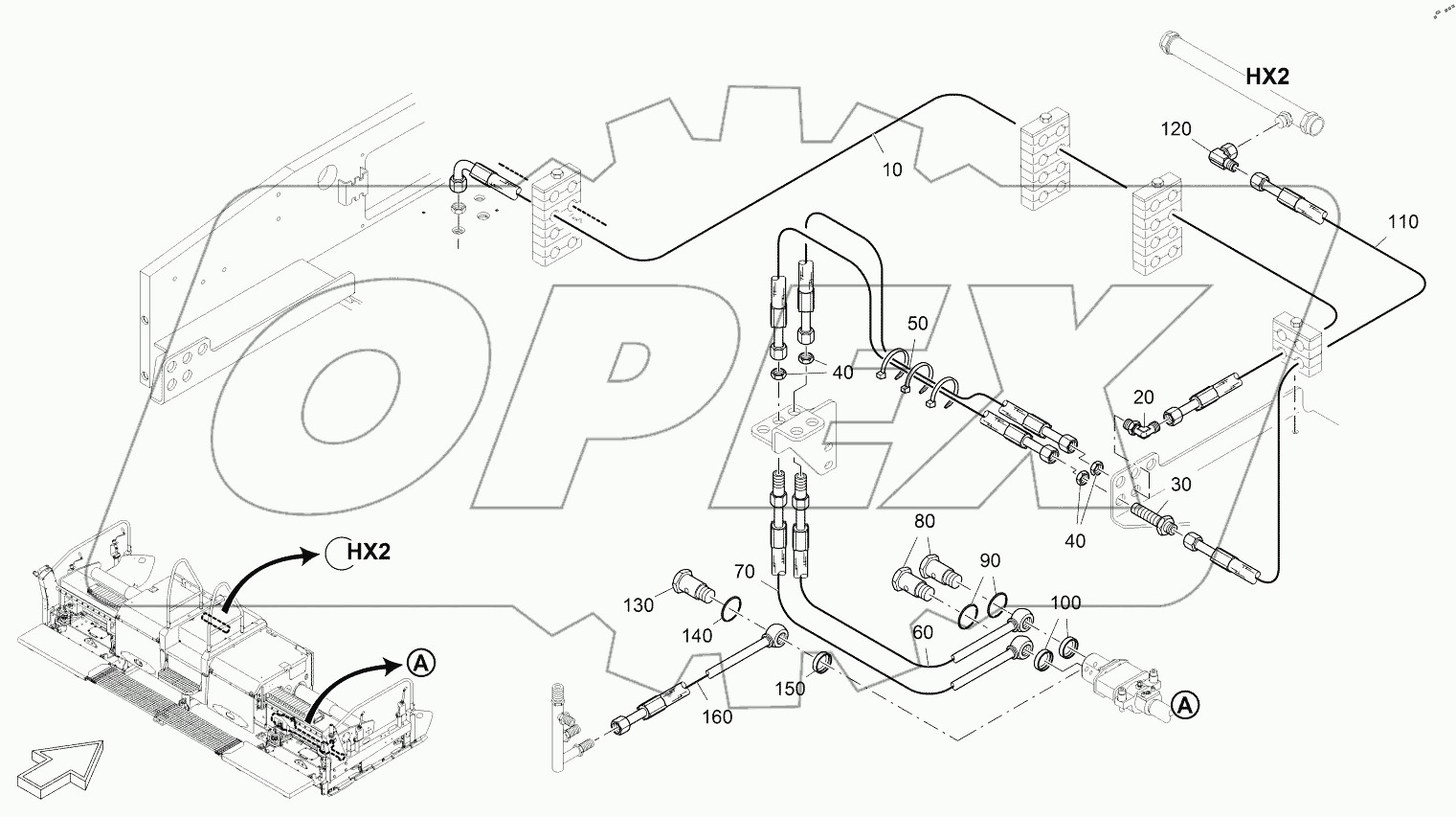  HYD.EXTENDING UNIT:VIBRATOR RE