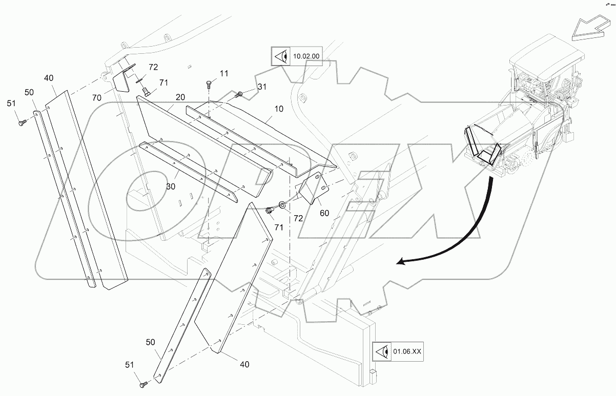  HOPPER FRONT (MECHANICAL)