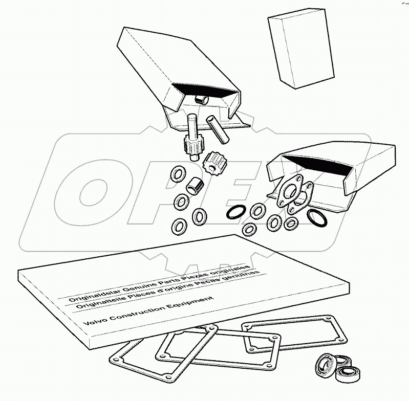  Repair kits for engine