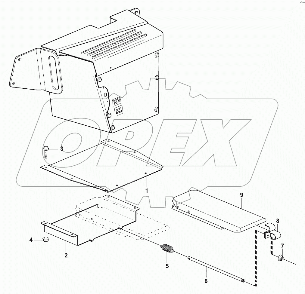  Stop block holder 11891000, 11891050, 11891094