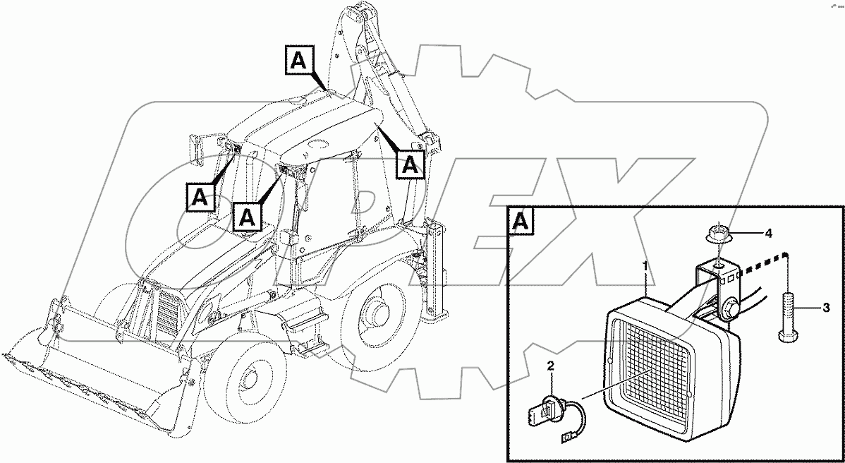  11891291, 11891292 Work lights
