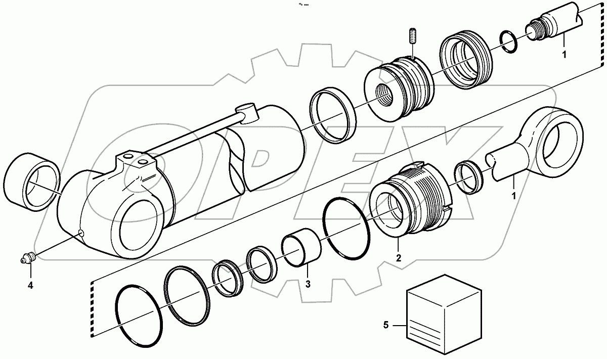  Stabiliser cylinder
