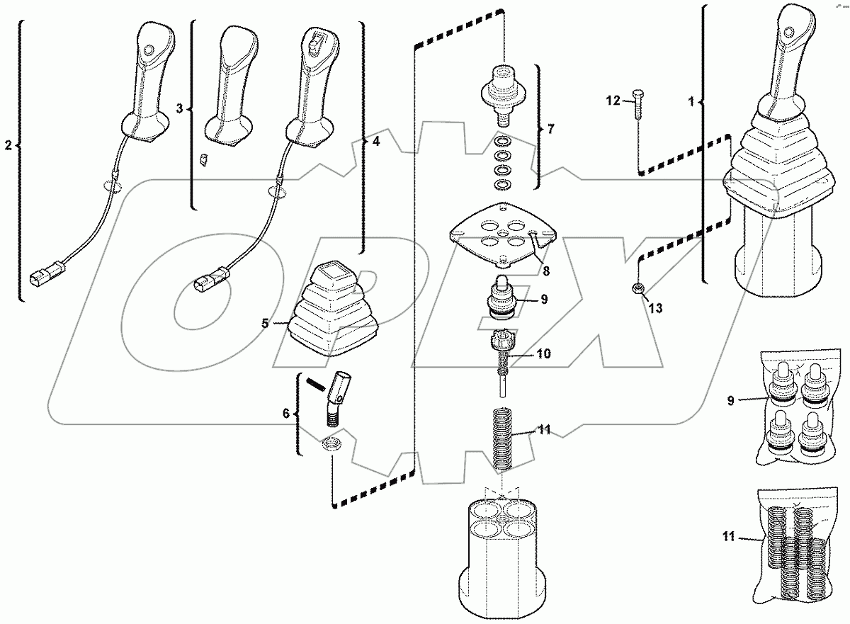  11886631, 11886632, 11886633 Servo valve