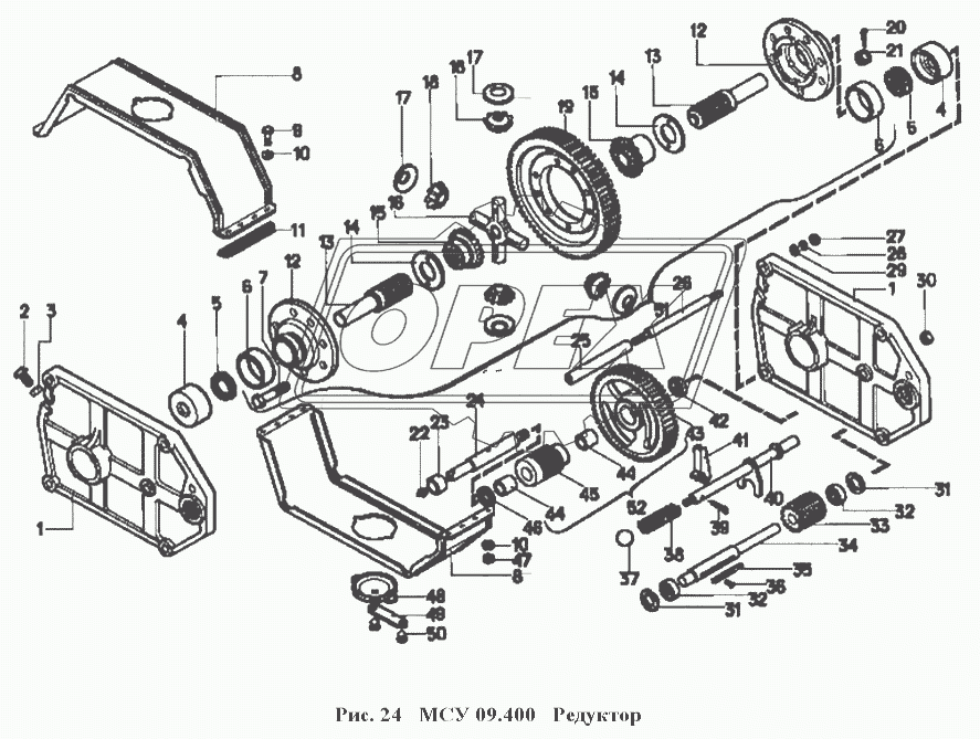 МСУ 09.010 Редуктор