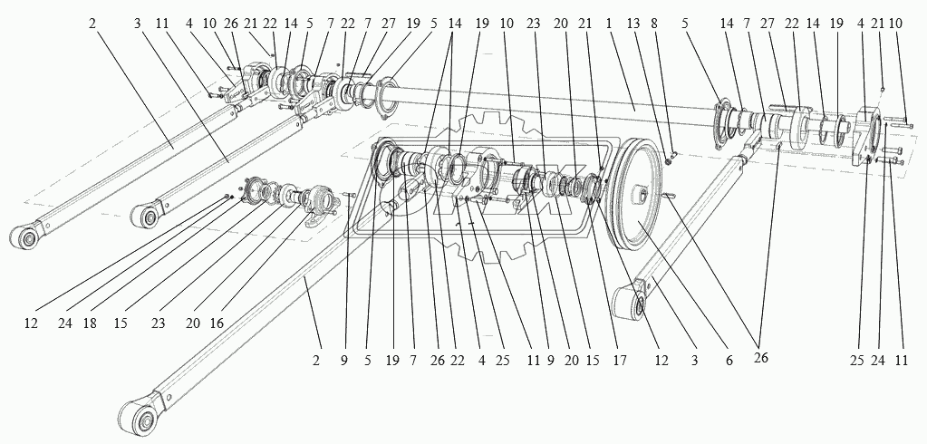 Вал главный