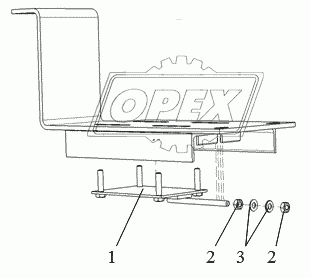 Платформа мотор-редуктора