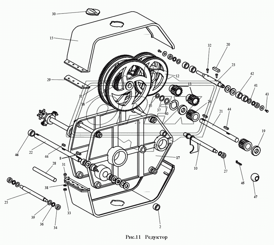 ОВИ 06.200 Редуктор