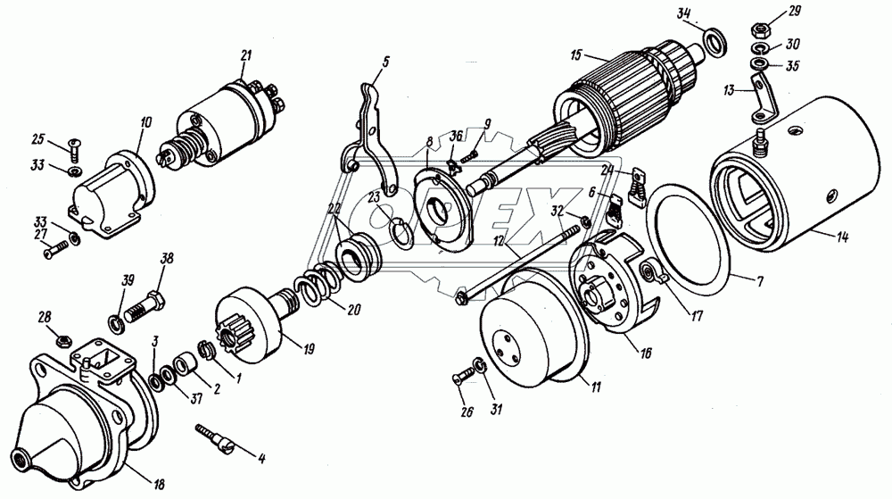 Стартер 4707.3708000