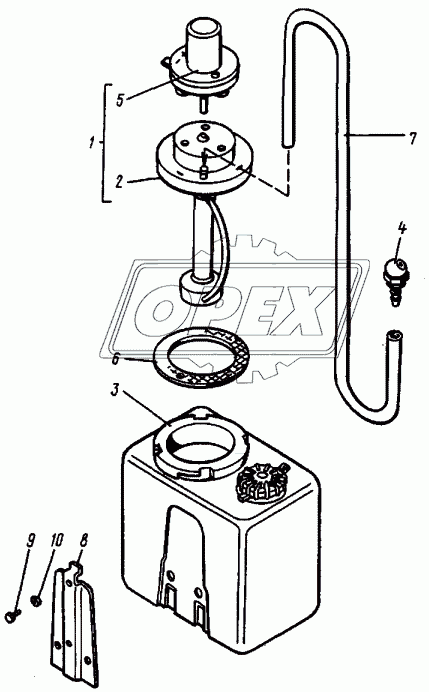 Электрический стеклоомываталь 11.5208000-15