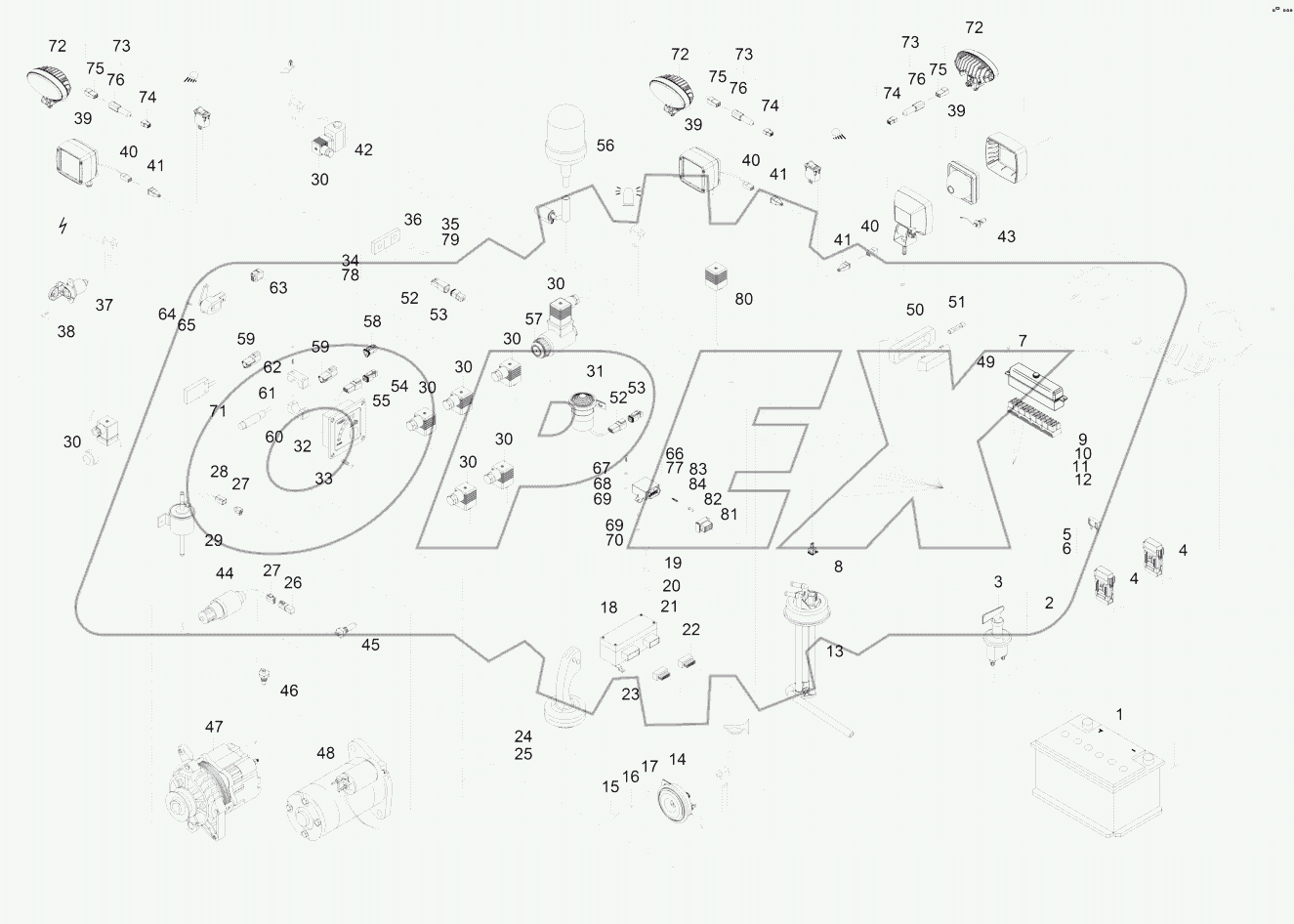  ELECTRIC Standard parts