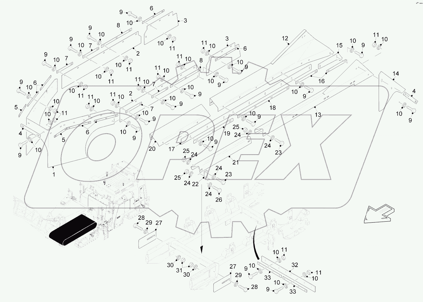  PRIMARY CONVEYOR - COVERS