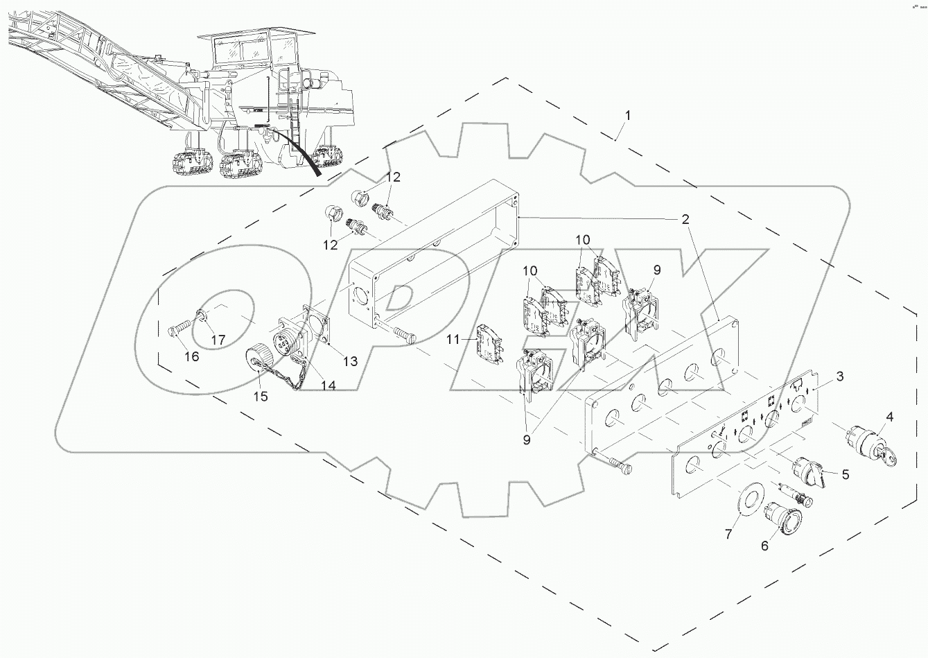  CONTROL UNIT I FRONT LEFT