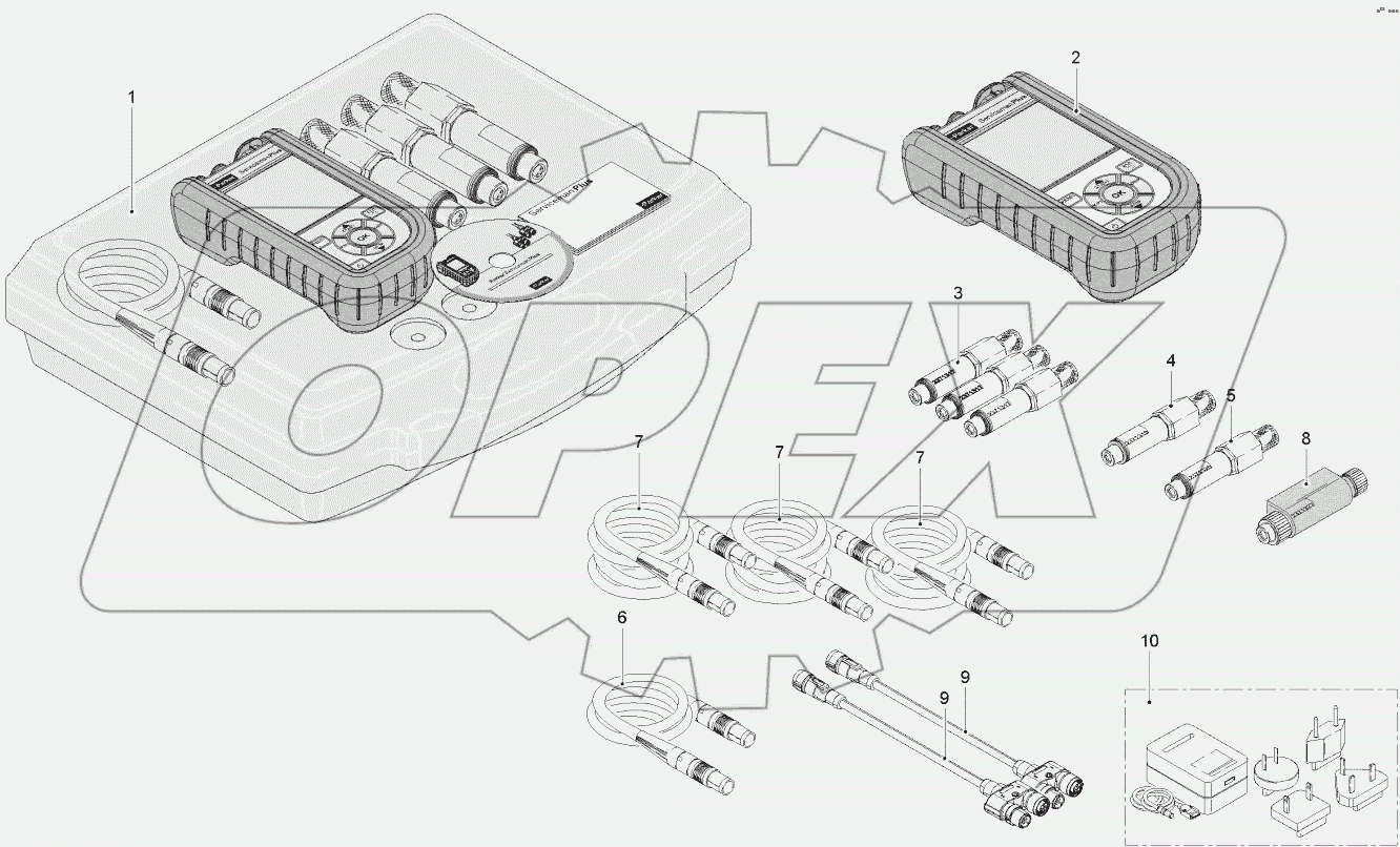  SERVICE MASTER TEST KIT