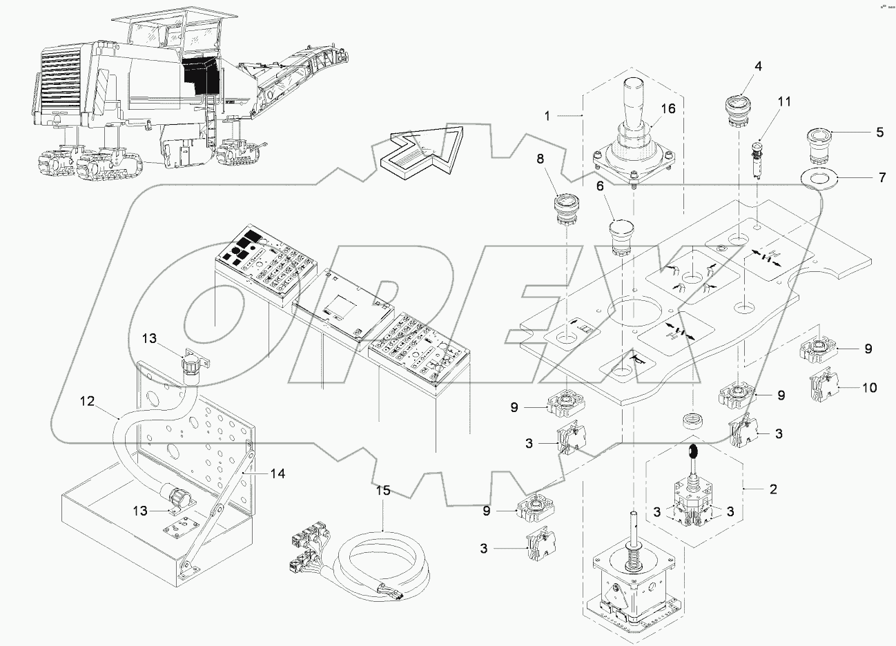  CONTROL PANEL LEFT I