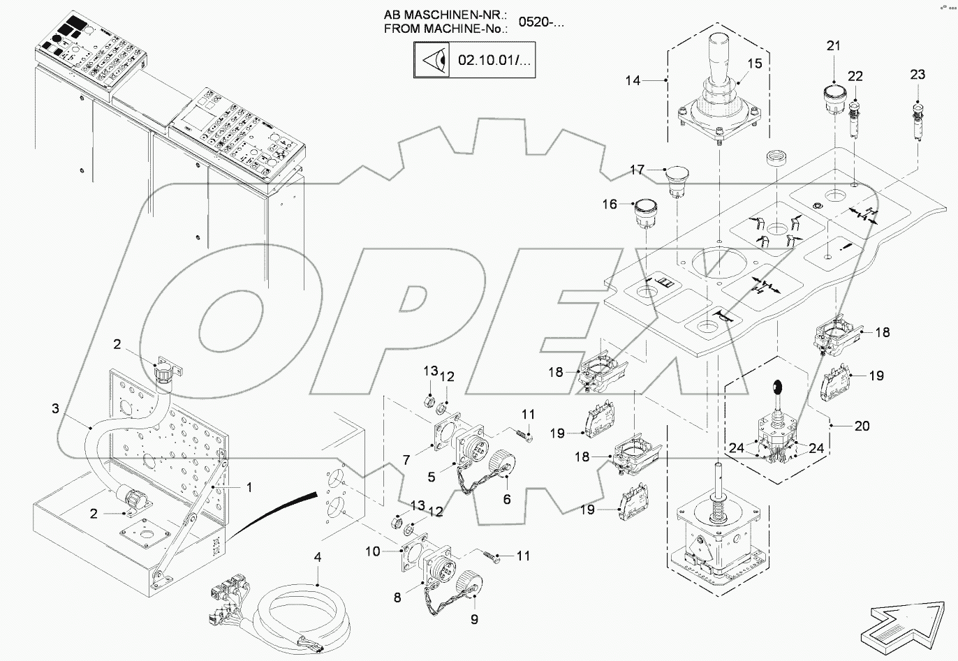 CONTROL PANEL LEFT I