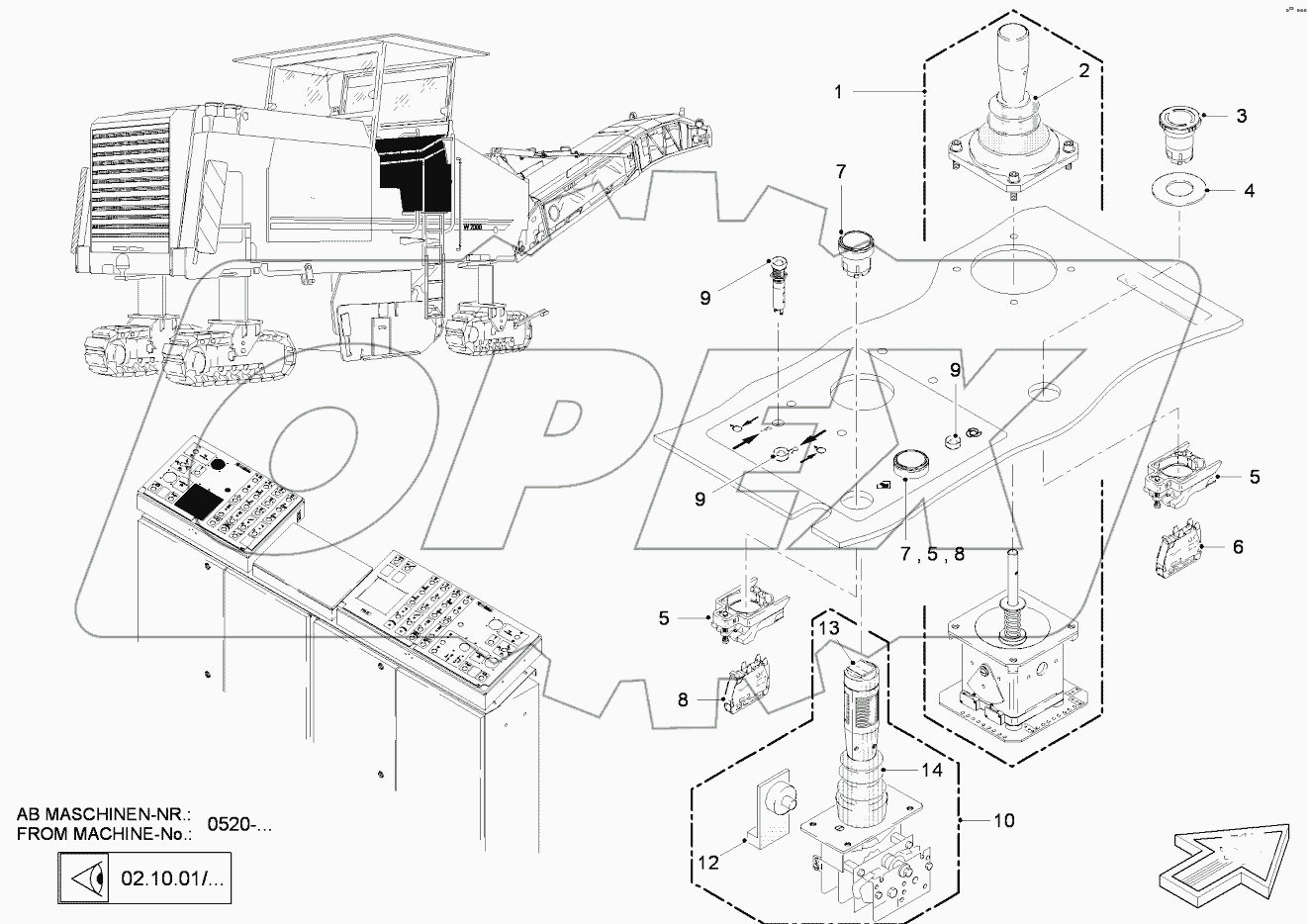  CONTROL PANEL LEFT II
