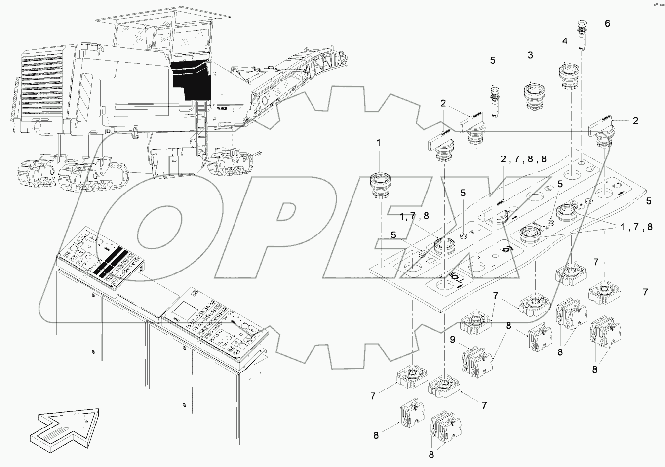  CONTROL PANEL LEFT III