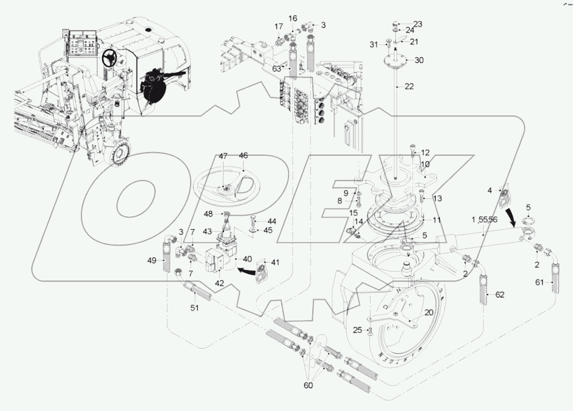  STEERING-FRONT WHEEL